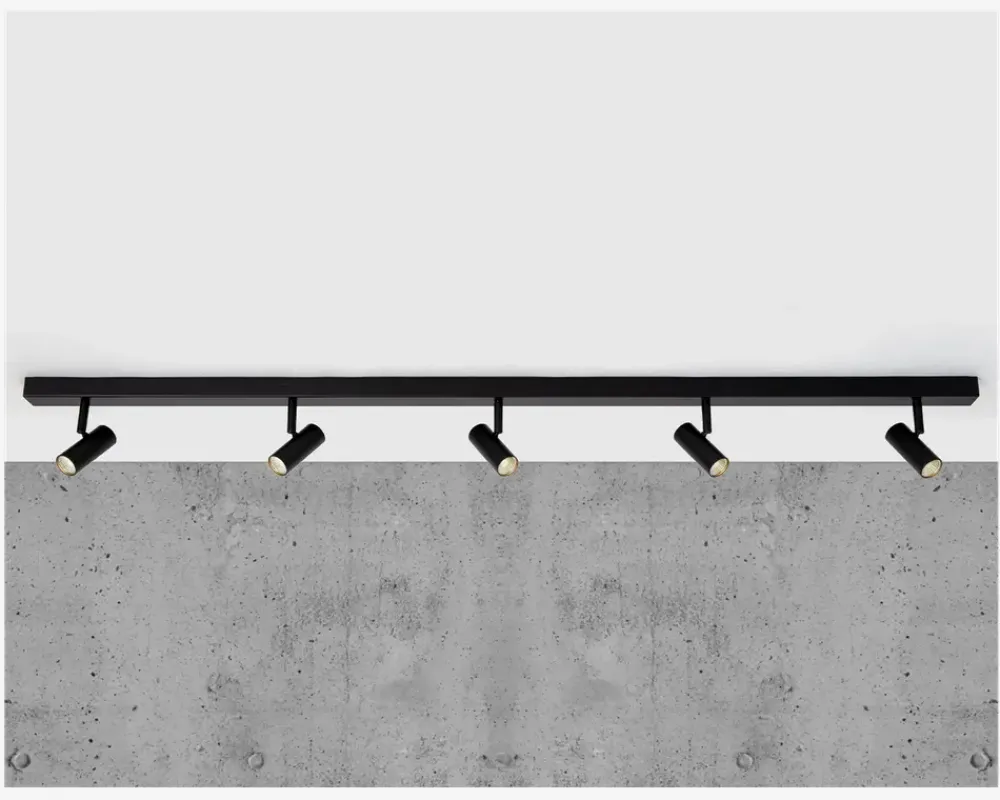 Clearance Daells Bolighus Væg-/loftlampe Omari 5 Sort