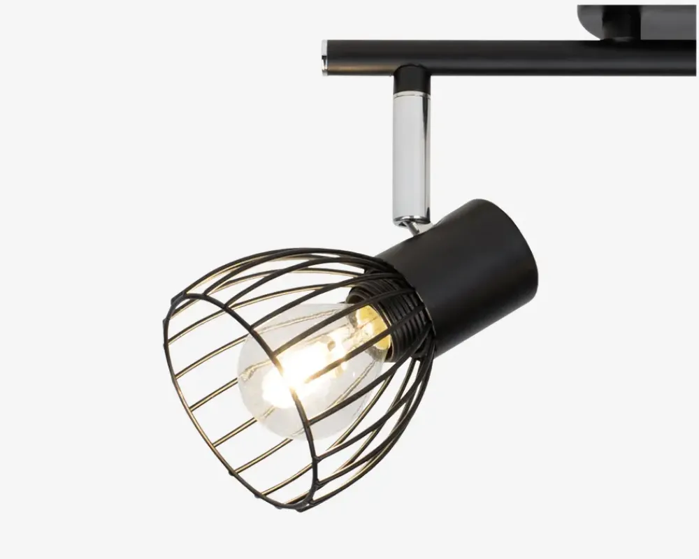 Clearance Daells Bolighus Vægspot Blacky Sort E14 x 2