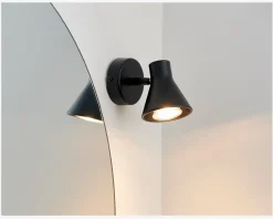 Outlet Daells Bolighus Vægspot Eik 1 Sort