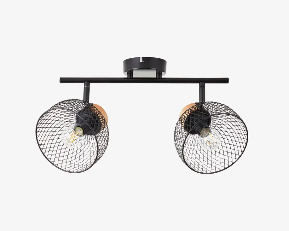 Sale Daells Bolighus Vægspot Thuy Sort/Natur