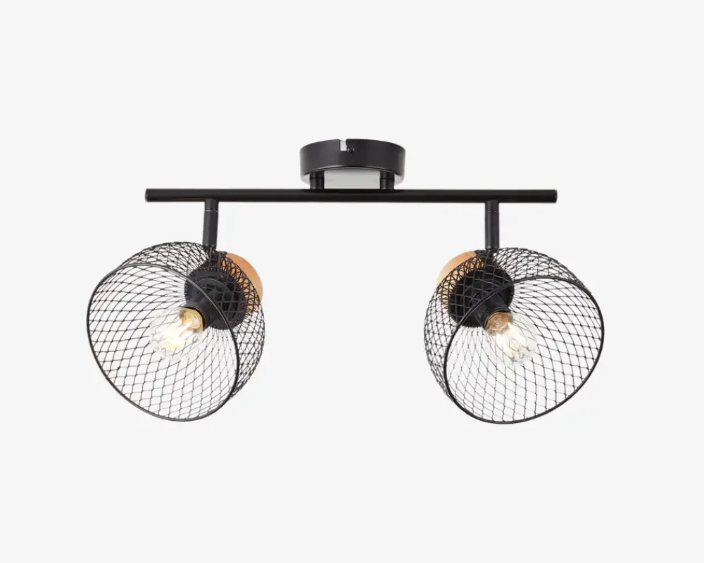 Sale Daells Bolighus Vægspot Thuy Sort/Natur