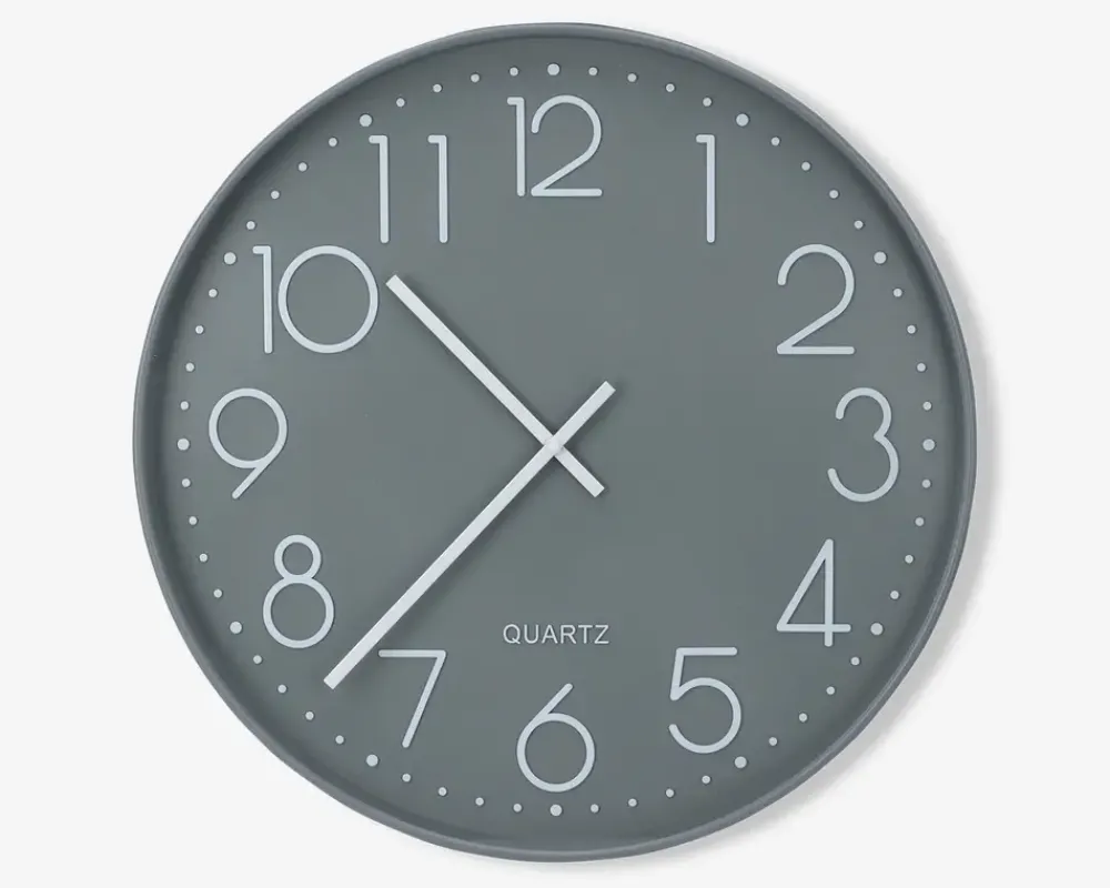 Hot Daells Bolighus Vægur grå Ø.50 cm