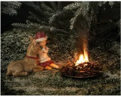 Clearance Daells Bolighus Vinter Pige M.Rensdyr