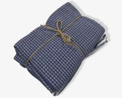 New Daells Bolighus Viskestykker sæt m/2 stk. Blå