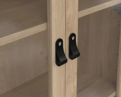 Best Daells Bolighus Vitrine Madrid eg med 3 skuffer