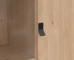 Outlet Daells Bolighus Vitrine Ry B. 102 cm eg/sort