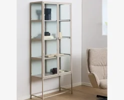 Online Daells Bolighus Vitrine Seaford H. 185,6 cm. grå