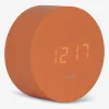 Clearance Daells Bolighus Vækkeur Spry orange Ø.9 x D.4,3 cm