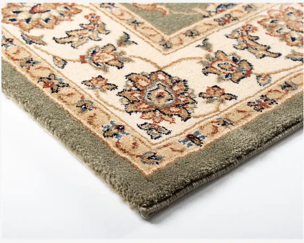 Daells Bolighus Wilton Flora 133x195 cm Grøn