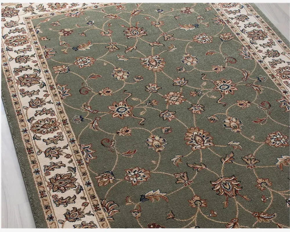 Hot Daells Bolighus Wilton Flora 200x290 cm Grøn