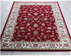 Clearance Daells Bolighus Wilton Flora 160x230 cm Rød