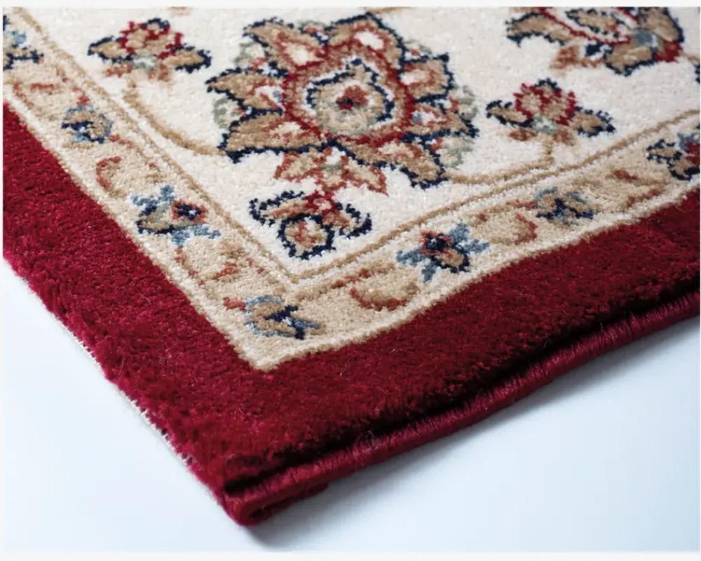 Clearance Daells Bolighus Wilton Flora 160x230 cm Rød