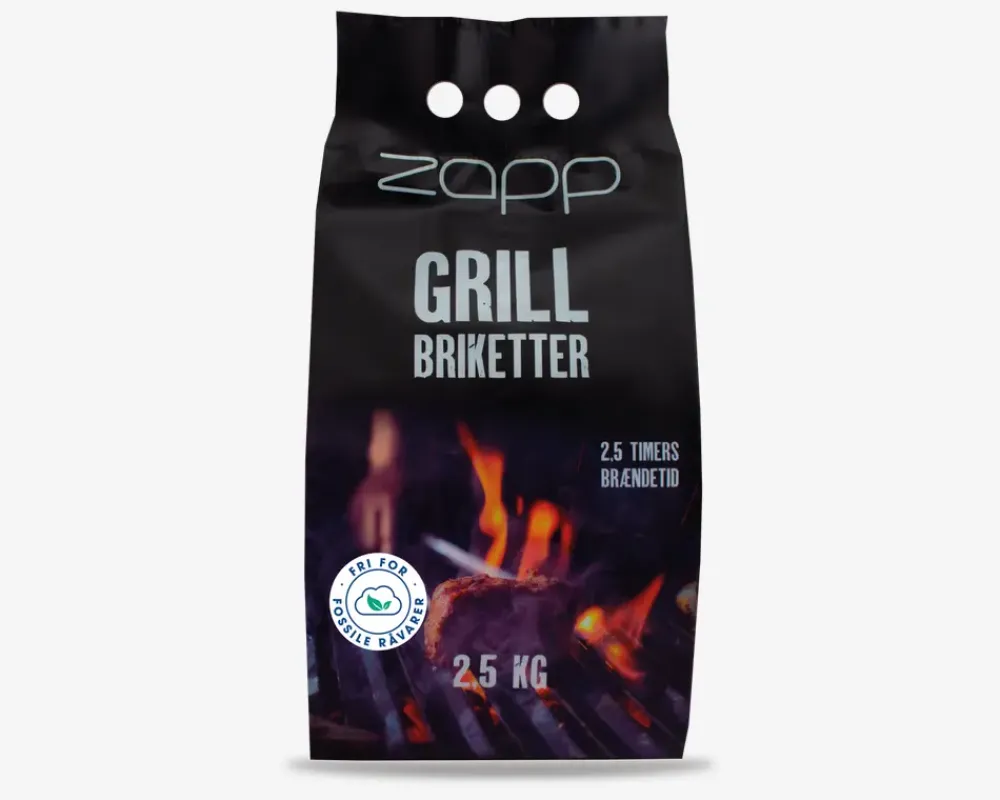 Sale Daells Bolighus Zapp grillbriketter 2,5 kg
