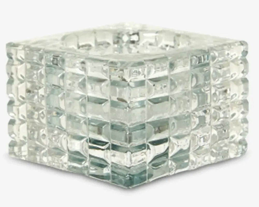 Clearance Daells Bolighus Zoe fyrfadsstage aqua H.5 cm Blå