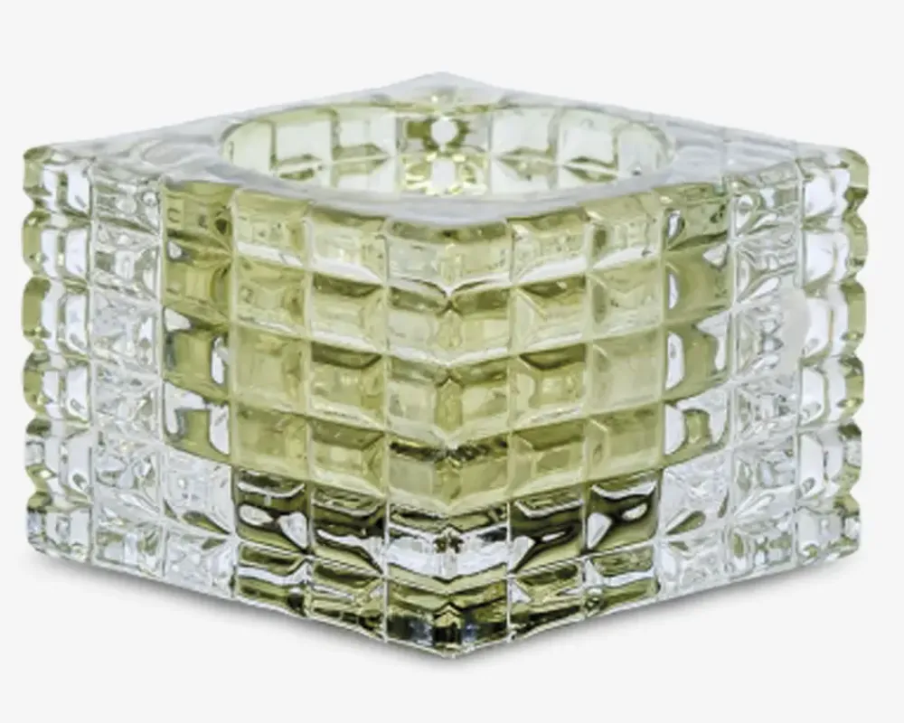 Outlet Daells Bolighus Zoe fyrfadsstage lyse H.5 cm Grøn