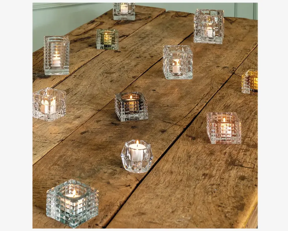 Outlet Daells Bolighus Zoe fyrfadsstage lyse H.5 cm Grøn